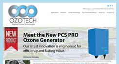 Desktop Screenshot of ozotech.com